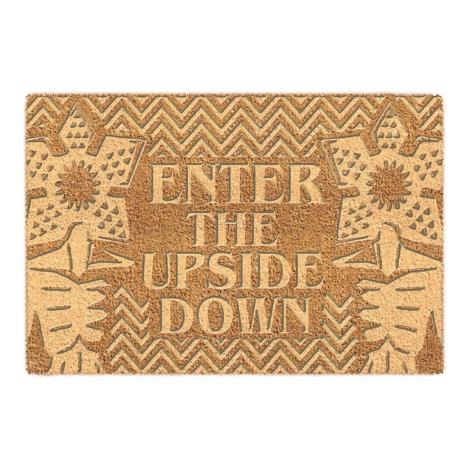 Stranger Things Enter the Upside Down Embossed Doormat Extra Image 1